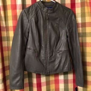 Women’s medium Faux leather jacket
